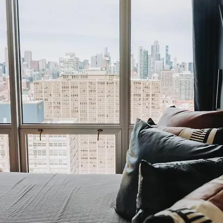 Apartamento Stunning Panoramic Chicago Views & Free Parking